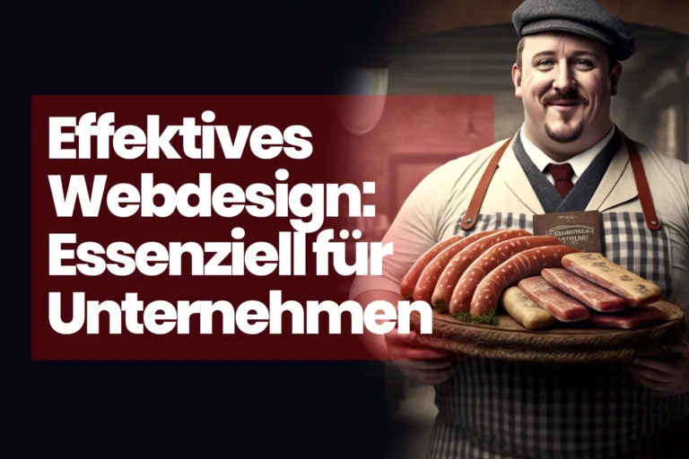 effektives webdesign unternehmen