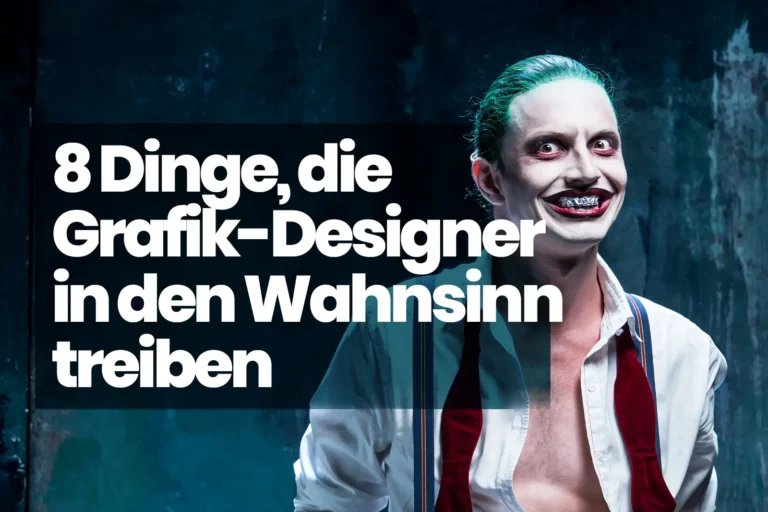 grafik designer wahnsinn